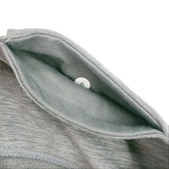 Lululemon Heather Grey Crop Capri Leggings Size 6 - Picture 5 of 8